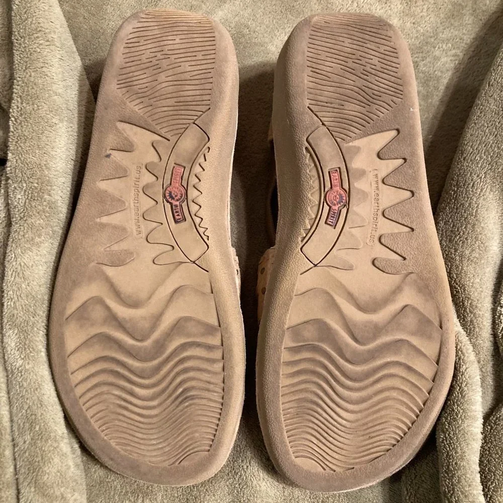 EUC Vintage Earth Spirit Kalei2 Leather Sandals Size 8.5W - Picture 11 of 13